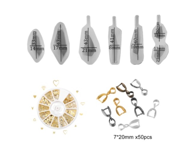 Silikoninės formos - rinkinys Nr.56 pristatymas per 1-4 d.d.