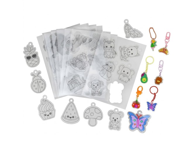 Susitraukiančio plastiko rinkinys Nr. 2 - 8 vnt.