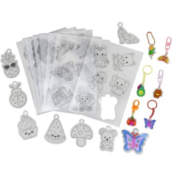 Susitraukiančio plastiko rinkinys Nr. 2 - 8 vnt.