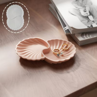 Silikoninė forma - Padėkliukas Nr. 96