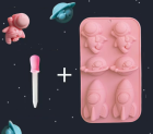 Silikoninė forma - Kosmosas Nr. 459