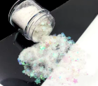 Birūs blizgučiai - Baltos gėlės 10ml pigiau