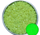 Šviečiantys akmenukai "Geltona" (tamsoje šviečia žaliai) - 100g