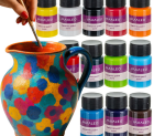 Keramikos ir stiklo dažai 12vnt x 20ml