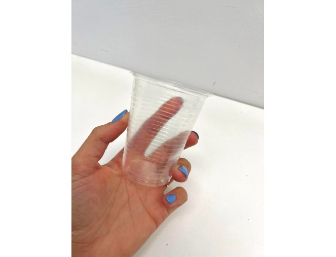 Vienkartiniai plastikiniai puodeliai 200ml - 10vnt. internetu