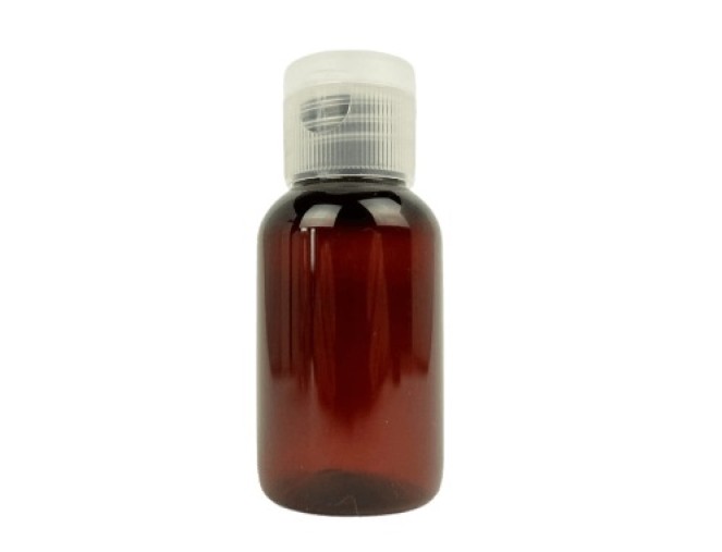 Plastikinis buteliukas su atverčiamu dangteliu 30ml pigiau