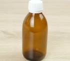 Stiklinis buteliukas su užsukamu dangteliu 200ml pigiau