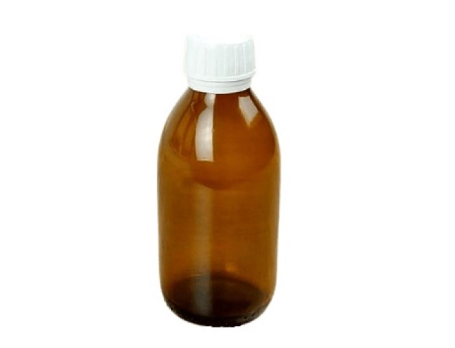 Stiklinis buteliukas su užsukamu dangteliu 200ml internetu