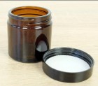 Tamsaus stiklo indelis su užsukamu dangteliu 60ml pigiau