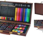 Piešimo rinkinys lagaminas - 81vnt. pigiau