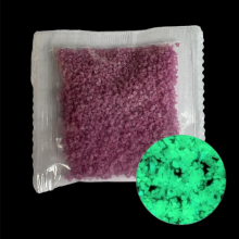 Tamsoje šviečiantis smėlis (fosforas) - "Violetinė" (Tamsoje šviečia žaliai) 10g