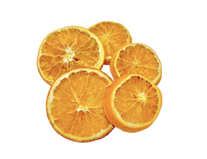 Džiovinti apelsinų griežinėliai - 25g