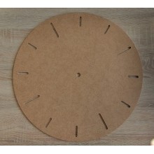 Medinė forma laikrodžiui Ø60cm