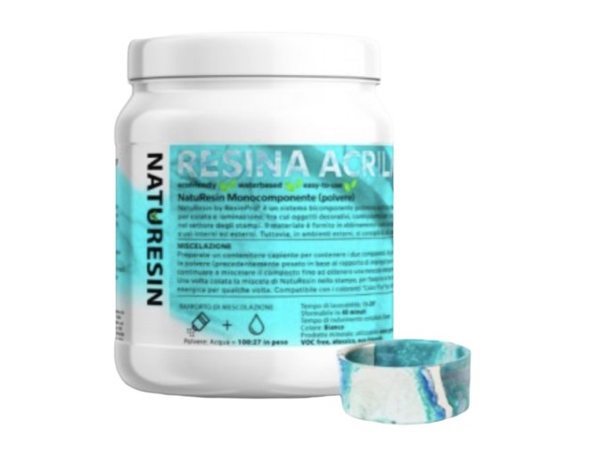 Mineralinė derva vandens pagrindu "NatuResin" 1kg/5kg/10kg