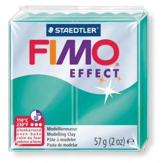 Fimo effect modelinas - "Skaidri žalia" 57g