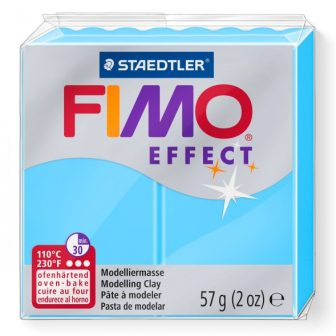 Fimo effect modelinas - "Neoninė mėlyna" 57g
