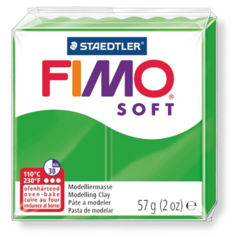 Fimo soft modelinas - "Tropinė žalia" 57g