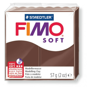 Fimo soft modelinas - "Šokoladinė" 57g