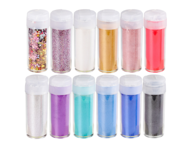Pigmentų rinkinys su priedais - 10g x 12 vnt. pigiau
