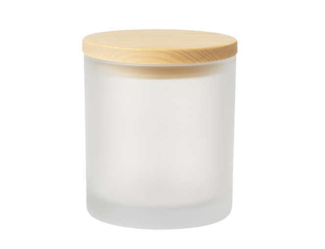 Stiklinis indas (baltas satinas) 300ml