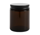 Tamsaus gintaro indelis su užsukamu dangteliu 250ml