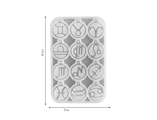 Silikoninė forma - Zodiako ženklai Nr. 243 pigiau