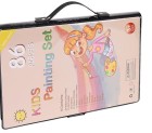 Piešimo rinkinys lagaminas 86vnt. pristatymas per 1-4 d.d.