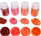 Blizgių pigmentų rinkinys 10g x 4 vnt. - "Rudens atspalviai"