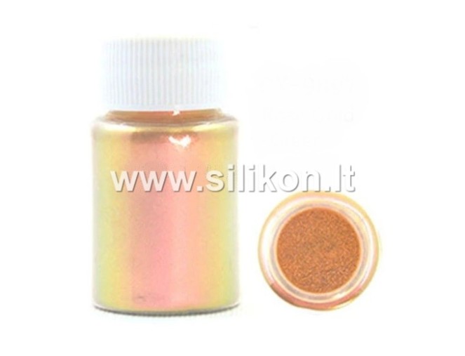Chameleono pigmentas 10g - Auksinė - Rožinė - Žalia