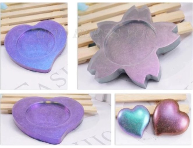 Chameleono pigmentas 10g - Auksinė - Rožinė - Žalia internetu