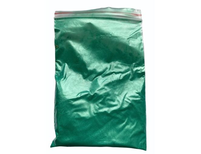 Pigmentas - Žalia kristalinė blizgi 20-50g