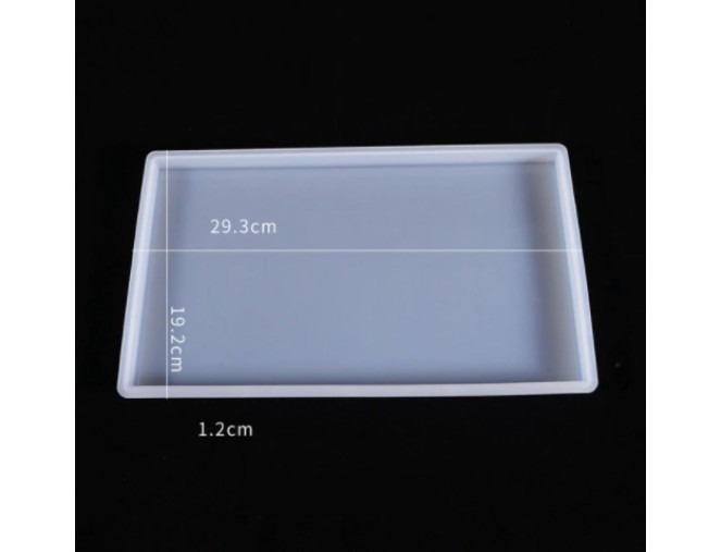 Silikoninė forma 19.2x29.3x1.2 - Padėkliukas Nr.34