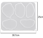 Silikoninė forma 25x30,7 - Padėkliukai Nr.39 pigiau