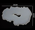 Silikoninė forma 35x25x1 - Padėkliukas Nr.43 pigiau