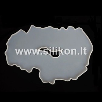 Silikoninė forma 35x25x1 - Padėkliukas Nr.43