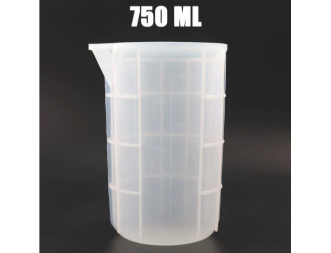 Silikoninis matavimo indelis 100ml/750ml skubus pristatymas