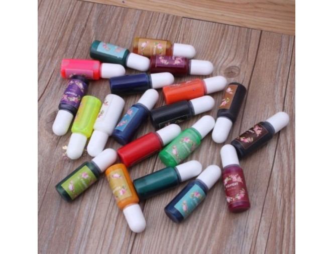 Skystų pigmentų rinkinys 10ml x 20 vnt. internetu