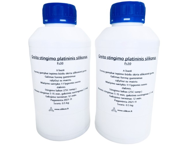 Silikonas F30 1kg pigiau