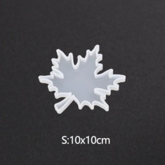 Silikoninė forma - "Medžio lapas 10x10x1" Nr.12