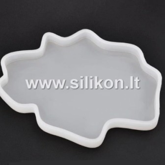 Silikoninė forma - "Padėkliukas 14.1x10.2x1.2" Nr.20