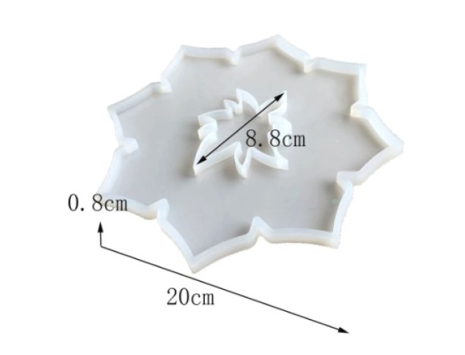 Silikoninė forma - "Padėkliukas 20x20x0.8" Nr.23 pigiau