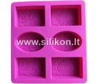 Silikoninė muilo forma - Nr.23 pigiau