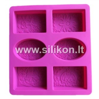 Silikoninė muilo forma - Nr.23