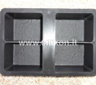 Trinkelių forma 4vnt x 12x9x6