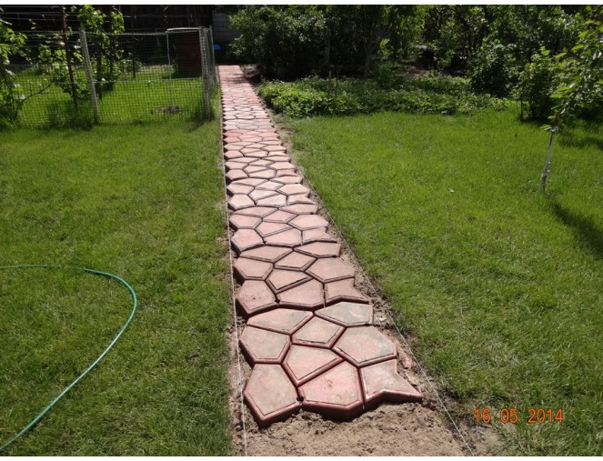 Trinkelių forma 60x60x4